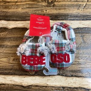 Bebe oso slippers 6-9 months